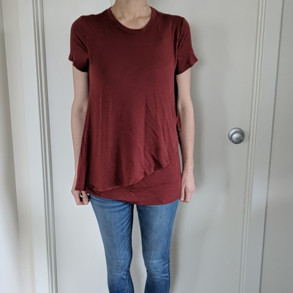 Pea in the Pod- Nursing and maternity shirt